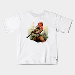 Finch Bird Kids T-Shirt